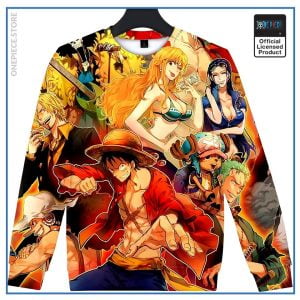 One Piece Anime Sweater Straw Hat Pirates - Ultimate Fan Apparel