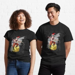 Goku Christmas Holiday Anime T-Shirt